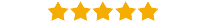 Five-star rating graphic representing client satisfaction with The Tummy Team’s core rehabilitation and pelvic floor therapy services.
