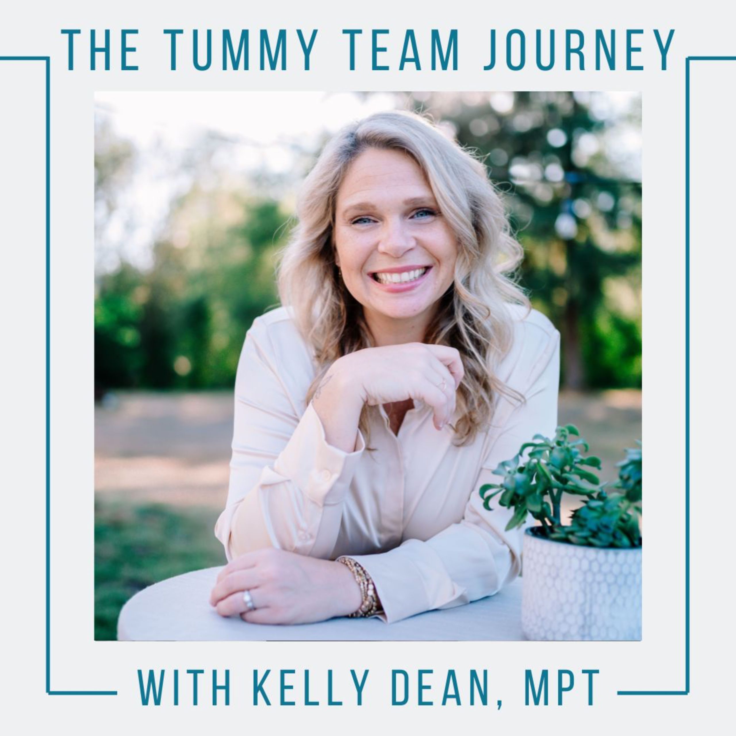Kelly Dean, MPT, founder of The Tummy Team, sharing her journey in core rehabilitation and functional pelvic health.